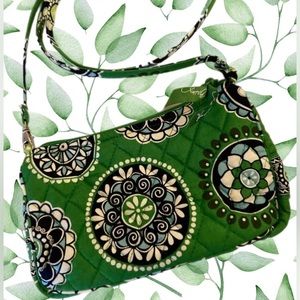 Vintage Vera Bradley “Cupcakes Green” Crossbody